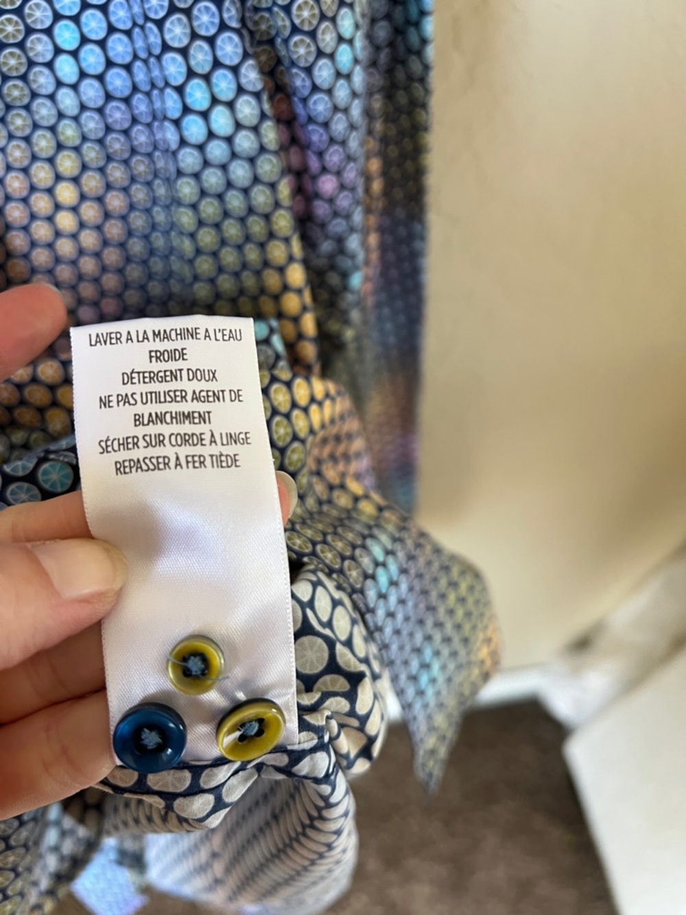 Robert Graham cactus bobs colorful citrus button down shirt - Picture 10 of 11